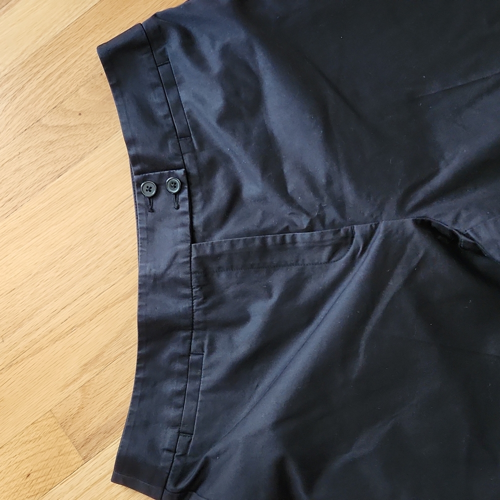 Talbots Size 12, black, cropped/capris pants, stretch - Picture 2 of 12